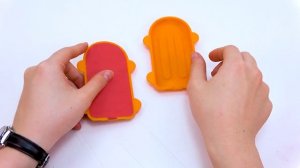 ДЛЯ МАЛЫШЕЙ ! Как сделать из кинетического песка бутылку из-под колы ASMR