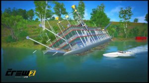 The Crew 2 Руль сломался разбитый пароход
