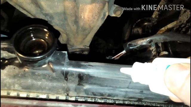 Ремонт радиатора двухкомпонентным клеем смотреть онлайн