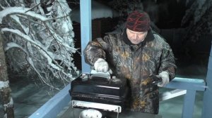 Вырезка. Готовлю зимой на WEBER GO ANYWHERE