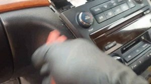 How to remove original stereo on Nissan Elgrand E51