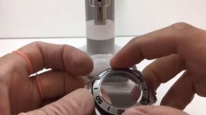 Замена оригинального сапфирового стекла в часах Hamilton