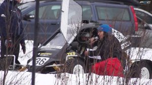 Finnish Crosskart Challenge - Inkoo Winter Race 14.2.2015 (Crashes, Highlights, Pure Sounds)