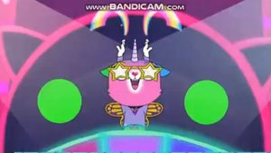 Заставка мультсериала "Радужно-бабочково-единарожная кошка"