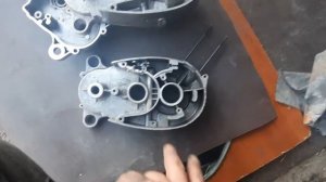 Двигатель Ш-58 одного года выпуска, но разных заводов из Каврова и из Шауляя имеют одинаковый дефек