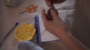 Уроки вязания крючком для начинающих. Урок №4. Вяжем круглую подставку под чашку.