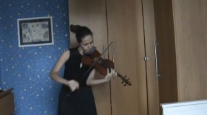 N. Paganini - Caprice for solo violin 16