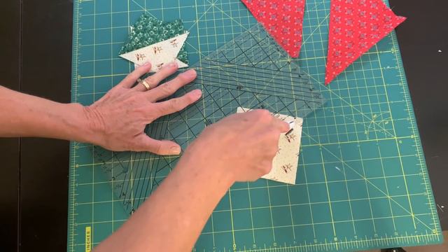 Christmas quilt along block 7- old maids puzzle - sew along with me смотреть онлайн