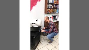 Установка термостата на парикмахерскую мойку