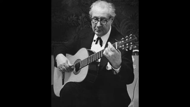 Andrés Segovia Bach Partita c minor BWV 997 Sarabande Gigue смотреть онлайн