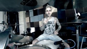 ГОЛОС ОМЕРИКИ "Последний герой" (Recording Drums)