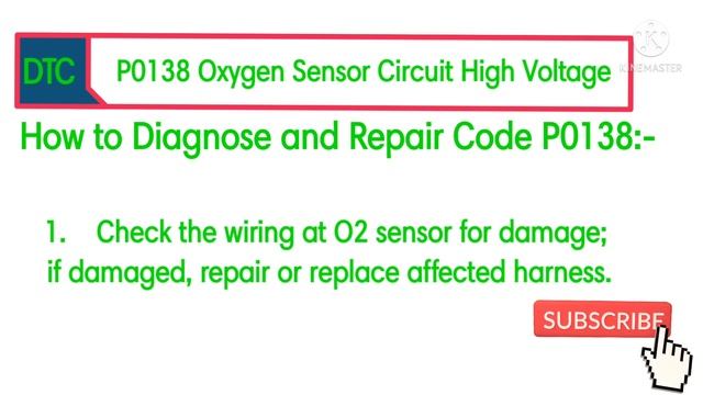 car mechanic  P0138 Oxygen Sensor Circuit High Voltage #car #carservice #mechanic #oxygensensor