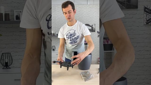 Сбор системы автополива кашпо Lechuza Classico Color 21