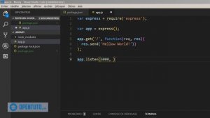 5- Node.js Express MongoDB: Créer et Executer un Serveur