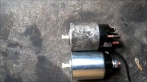 Подбор втягивающего реле стартера