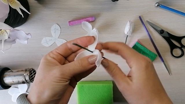 Интерьерная Орхидея из изолона. Неприхотливое украшение для вашего дома! смотреть онлайн