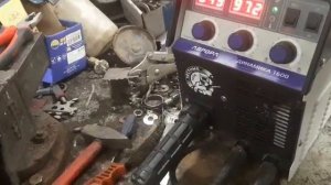 Полуавтомат Динамика 1600. Ремонт двери УАЗ ПАТРИОТ.