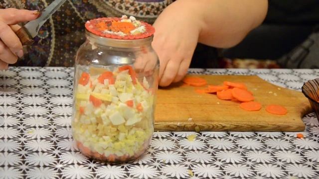 Салат Оливье, вкусно и быстро!