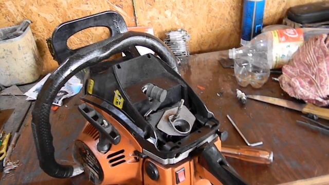как на китайской бензопиле настроить карбюратор после ремонта смотреть онлайн