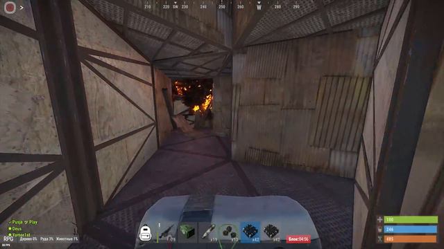 RUST - ОНАЙЛН РЕЙД ДИКО ЗАСТРОЕННОГО ВОЕНОГО АНГАРА , ЗАМЕС КОТОРЫЙ ЕЩЕ НЕ ВИДЕЛО ЧЕЛОВЕЧЕСТВО LoL смотреть онлайн