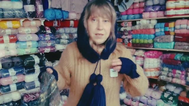 Шаль - капюшон и капюшон