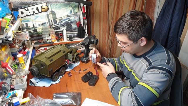 #minireview Звуковой модуль, Колеса WPL, Танк Т-34 от Eaglemoss 1:16