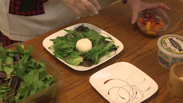 Салат с Бурратой как в Ресторане. смотреть онлайн