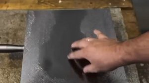 Шабрение поверочной плиты до кл.1