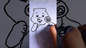 Teddy bear song, Teddy bear sketch,