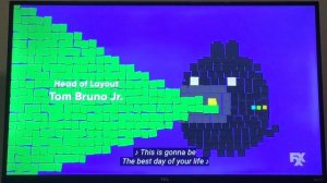 The Angry Birds Movie 2 (2019) End Credits (FXX live channel)