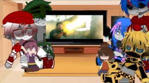 Transformer Prime react To Optimus Vs lockdown | Lazy | Airadi |