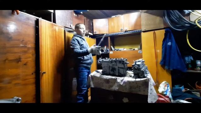 Сборка двигателя часть 1) смотреть онлайн