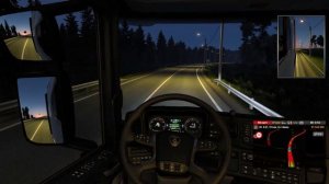 ETS 2 Рейс № 5 Санкт Петербург Псков Россия Филе Лосося Дневник домового.mp4