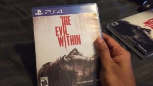 The evil within ps4 unboxing