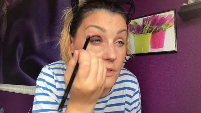 10 макияжей для вас! Золотые стрелки ! смотреть онлайн