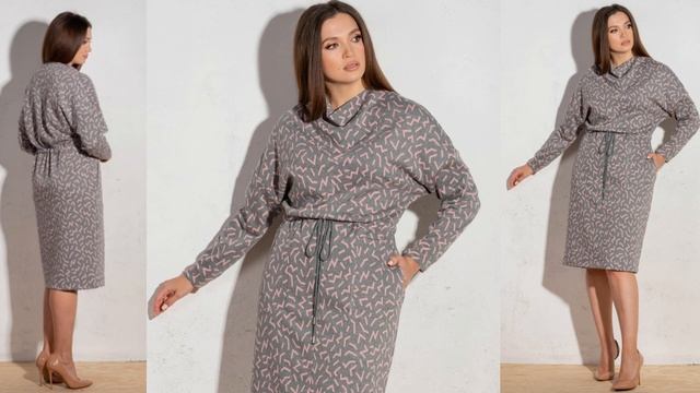 Платье Angelina Design Studio 6031 #трикотажныеплатья #женскиеплатья