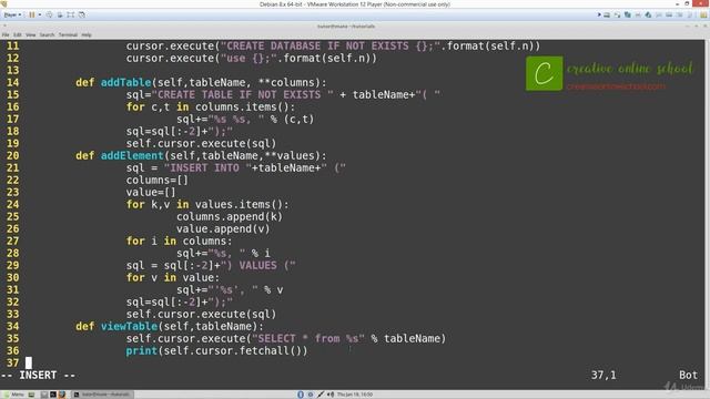 Complete bootcamp with MYSQL PHP & PYTHON #36 Database programming using Python Classes смотреть онлайн