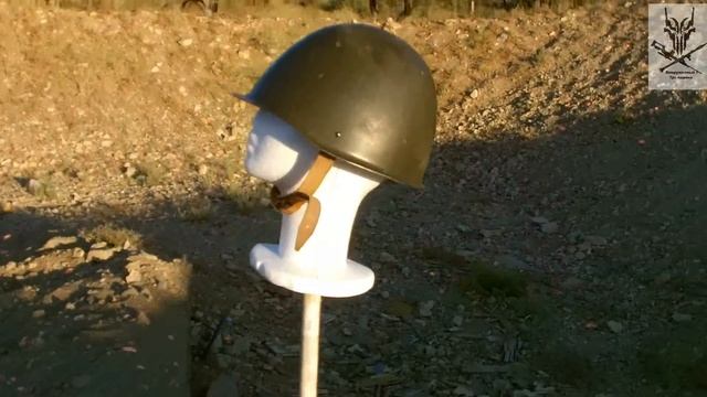 Мосинка, СКС, AR-15 и 9мм. Тест стальной каски, ч.1 смотреть онлайн