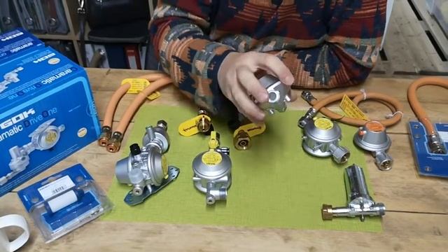 GOK Caramatic - MonoControl / газовые редукторы настенного монтажа в автодоме, караване, кемпере. смотреть онлайн