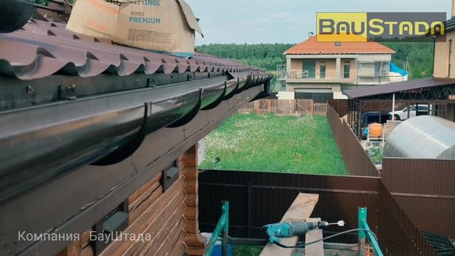 Монтаж водосточной системы