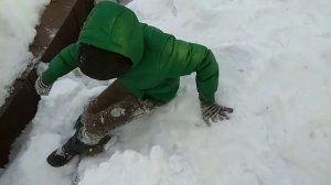 Быстрый способ очистки снега с крыш гаражей от Эмиля