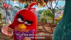 ANGRY BIRDS "Cake in the Face" Scene 4K ᴴᴰ
