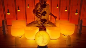 Звуковая ванна для успокоения зрительного нерва 👁️ Хрустальные поющие чаши! Медитация, релакс!