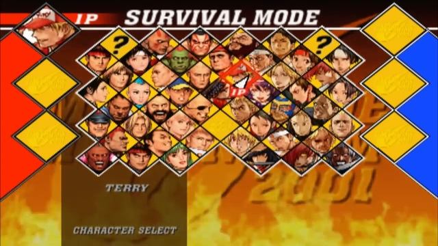 Capcom vs. SNK 2: Mark of the Millennium 2001 Opening and All Characters [PS2] смотреть онлайн