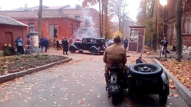 Съёмка сериала по законам военного времени в Харькове смотреть онлайн