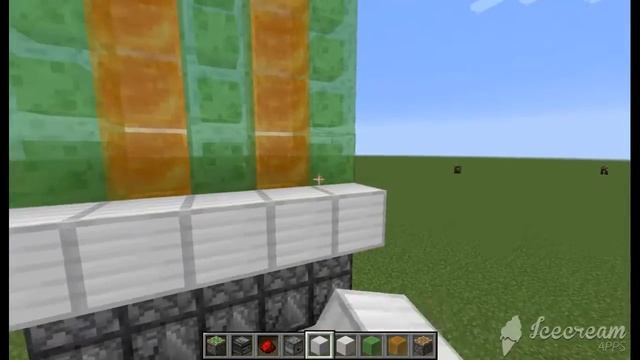 How to make 5x5 Piston Door in Minecraft java 1.15 [Honey Blocks!] смотреть онлайн