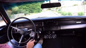 1969 plymouth roadrunner 440cui drive v8 sound POV Mopar