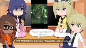 Past MLB react to Marinette as Hope Mikaelson  | Blue Cheng