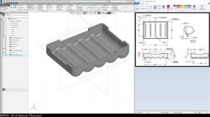 Деталь "Мыльница" в Компас-3D v20