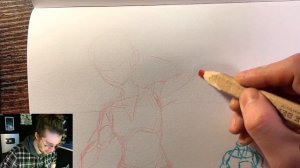 Hard Anatomy Drawing Practice In HUGE Sketchbook | Anime Manga Sketch